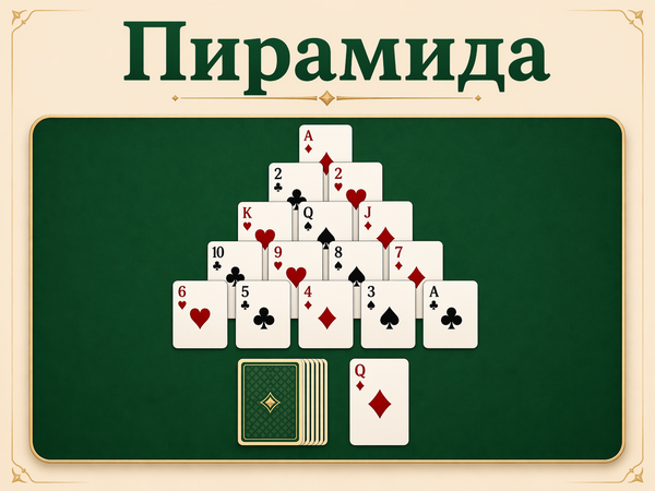 Пасьянс Пирамида