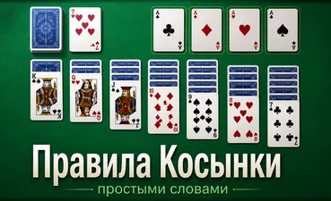 Правила пасьянса Косынка простыми словами