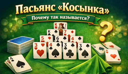 Пасьянс «Косынка»: почему так называется